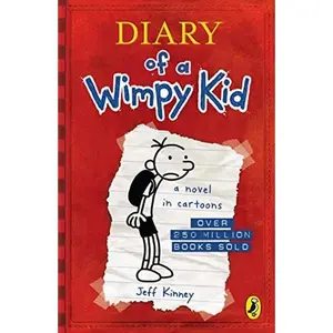 USED-Diary of a Wimpy Kid by Jeff Kinney (Paperback)