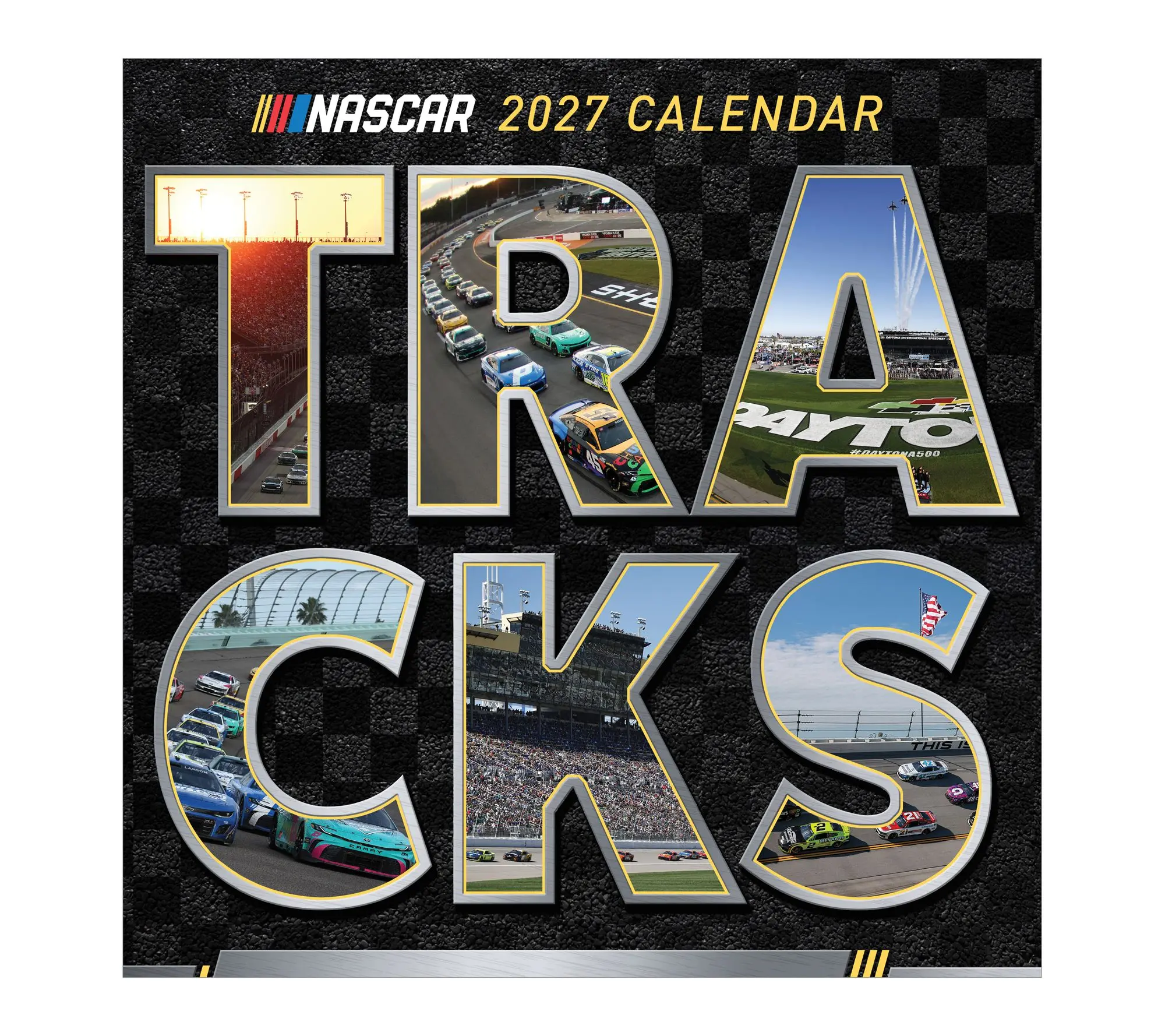 TF Publishing 2027 Nascar Tracks Wall Calendar TF Publishing 2027 Nascar Tracks Wall Calendar