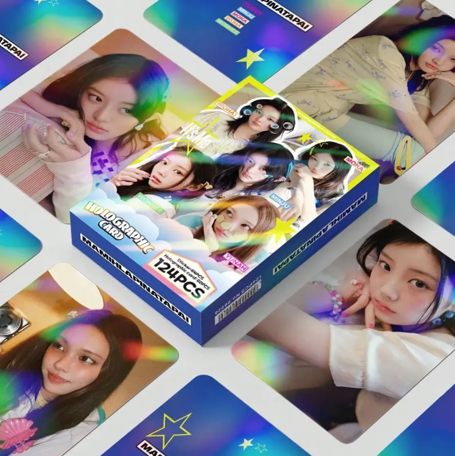 124Pcs ILLIT Photocards 4TH MINI Album It's Me Kpop Girl Group 2026 New Lomo Cards Card Set Photocard, Perfect for Room Decor, Photo Wall, Notebook, Ideal Holiday Gift