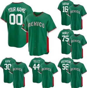 Custom Green Mexico2026 Baseball Classic, Mexico Jersey, Personalized Name Number, gift for true fans
