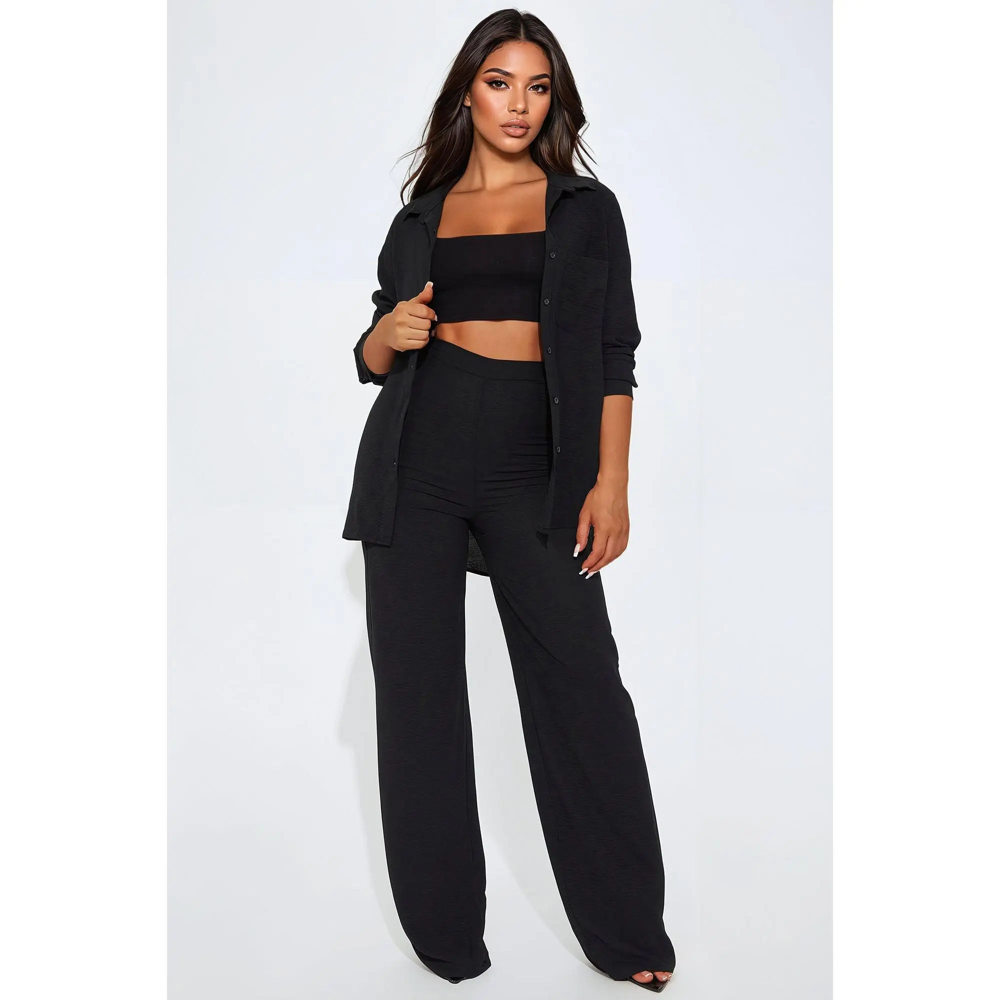 Makenzie Pant Set - Black