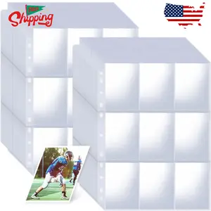 1800 Pockets Card Sleeves Binder Sheets