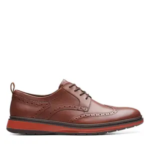 Clarks Chantry Wing 26173936 Mens Brown Oxfords Wingtip & Brogue Shoes