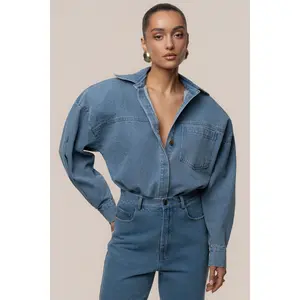 Denim Unstoppable Bodysuit