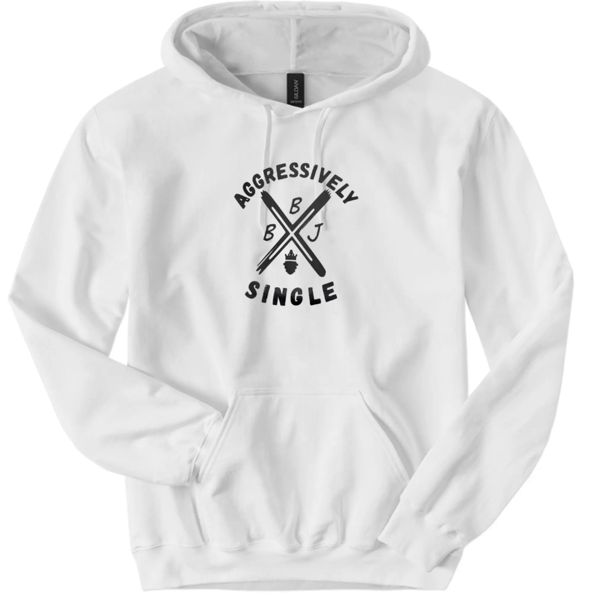 Aggressively Single Hoodie