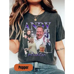 [ Sale Up To 40%]  Comfort Colors Andy Richter Dwts 2025 Bootleg Shirt, Andy & Emma Slater Dancing With The Stars Shirt, Fan Gift Shirt