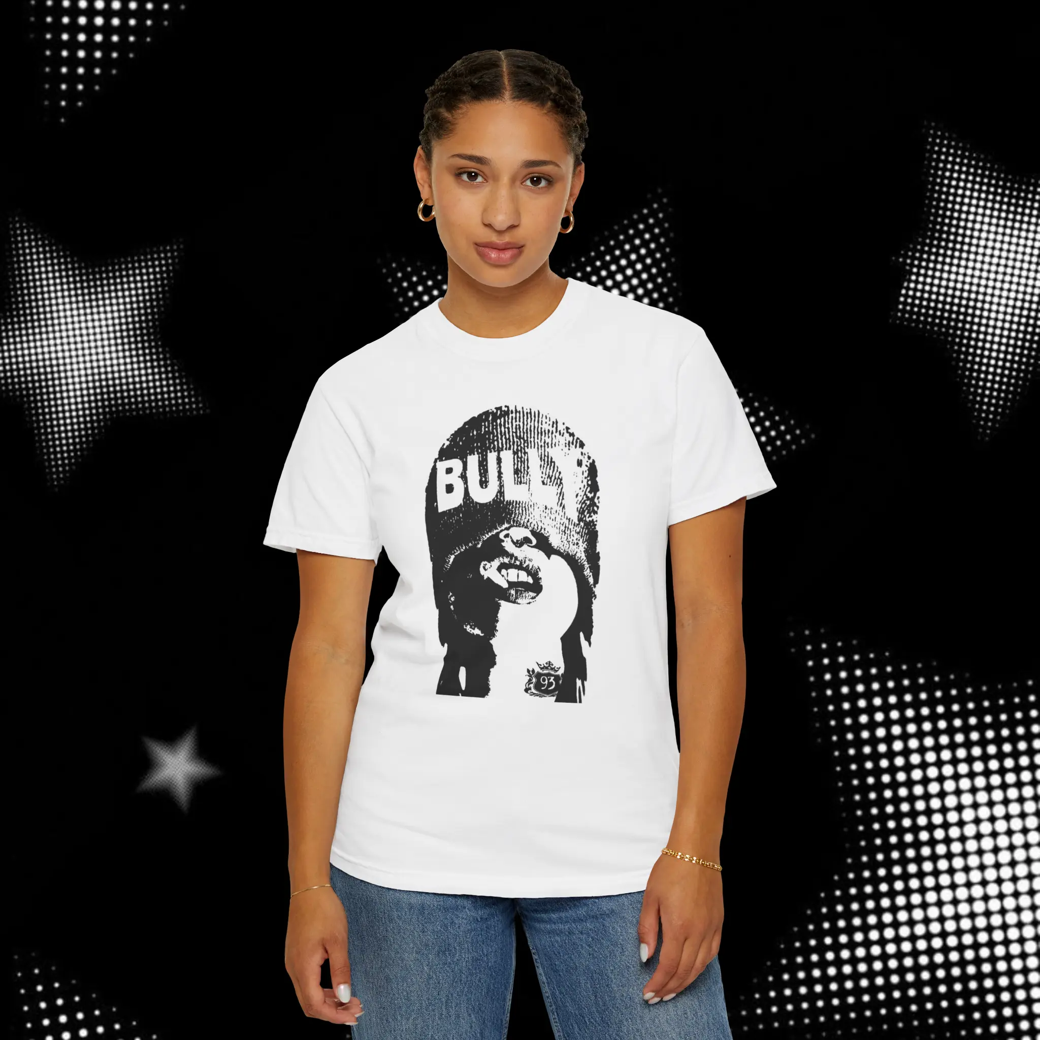 Bully Beanie Streetwear Graphic Tee