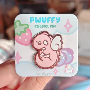 Axolotl Dragon Enamel Pin