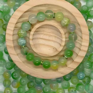 Matcha colored beads