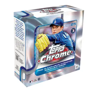 2025 Topps Chrome Baseball Sealed Mega Box