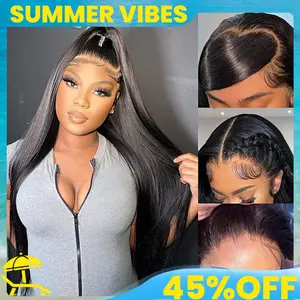 [28" Only $139] Ashimary 13x4 Lace Front Wig Straight Wig Pre Plucked Lace Frontal Human Hair Wig For Black Women#Summervibes