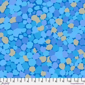 REFLECTIONS SKY Blue PWBM087 Brandon Mably by the 1/2 yd