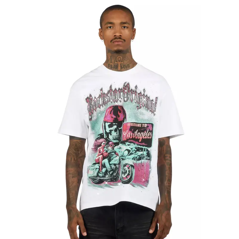 Marca registrada t shirt rhinestone - TikTok Shop