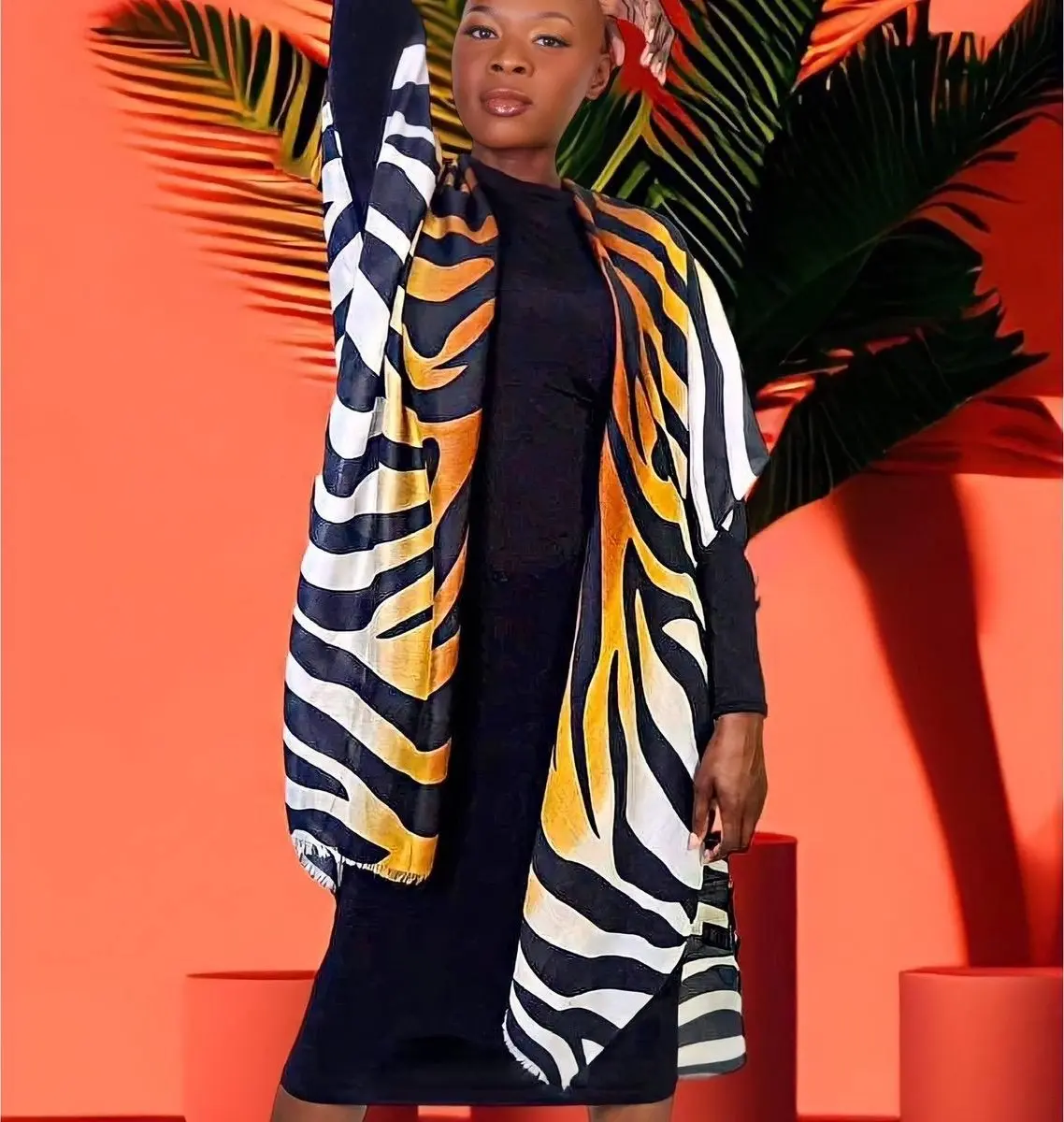 Animal Flare Cardigan