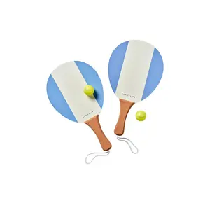 Sunnylife Vintage Beach Paddles in La Mer Med Blue