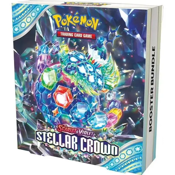 Pokémon TCG Scarlet & Violet: Stellar Crown Sealed Booster Bundle (6 Packs), Non-Sports Collectible Trading Card Series, In Stock & Ready to Ship