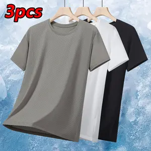 Men’s ultra-thin short-sleeve athletic T-shirt — lightweight, breathable, quick-drying performance top with a crew neck, ideal for sports, running, gym workouts.