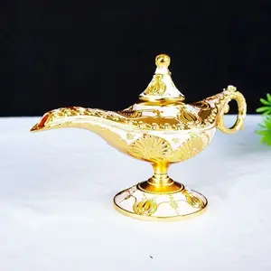 Aladdin Magic Lamp Russian Wish Light Thousand and One Nights Mini Dollhouse Christmas Birthday Gift, Unique Decorative Item, Ornaments