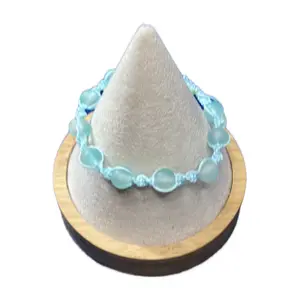 Glow in the Dark Macrame Bracelet for Women - Handmade Fashion Accessory