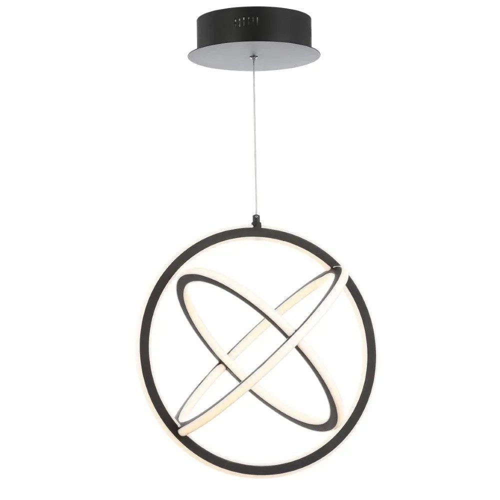 JONATHAN Y Lynn Contemporary Tier Metal LED Orb Pendant - Adjustable Drop LED Lighting for Living Room, Bedroom