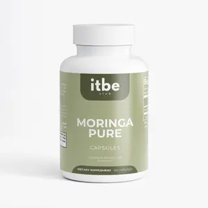Moringa Pure — Moringa Oleifera Leaf, Vegan Capsules (60 caps)