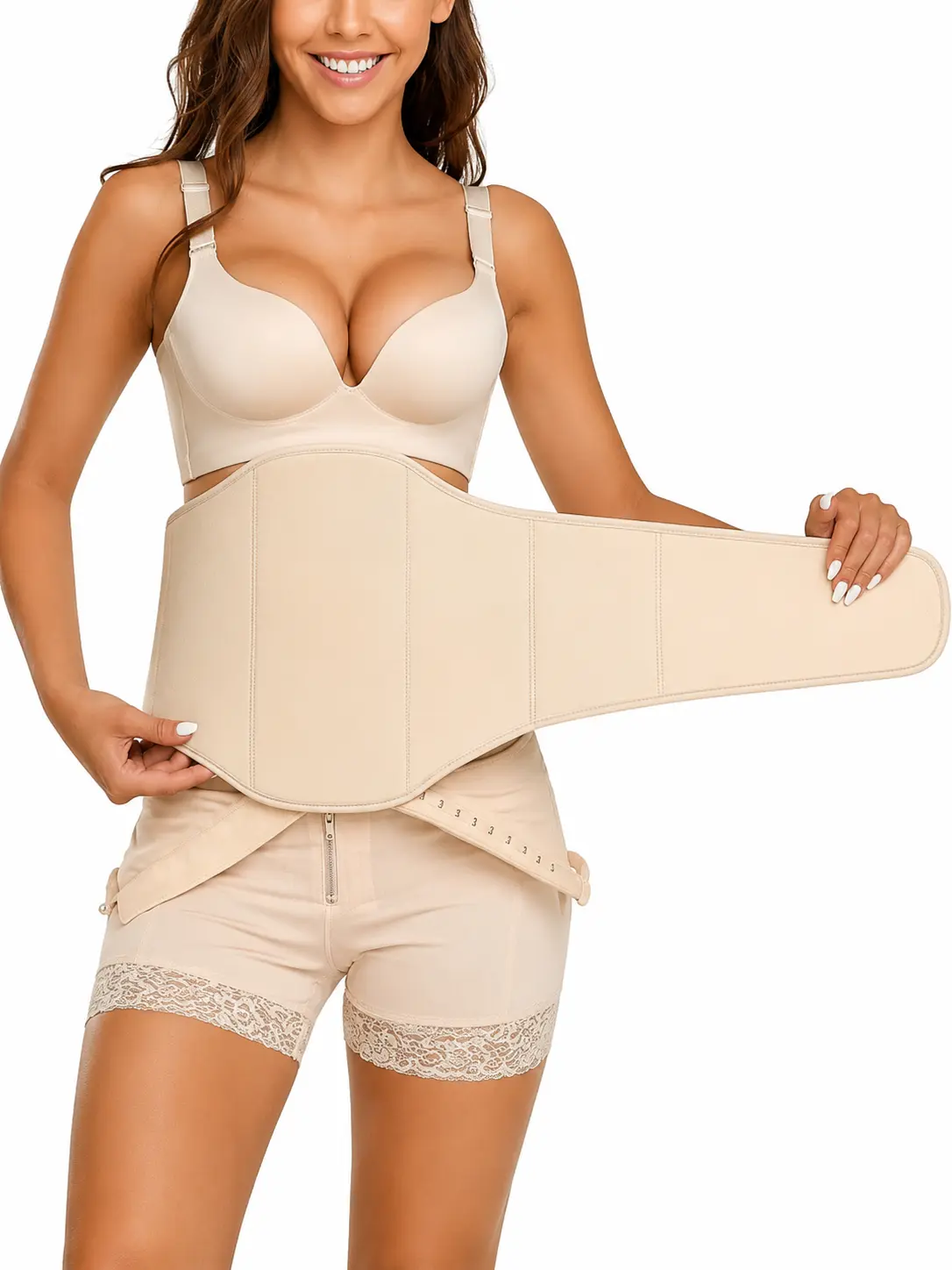 360 Lipo Foam Ab Board Post Surgery Liposuction Abdominal Compression Boards Belly Wrap Lipo Recovery Waist Cincher