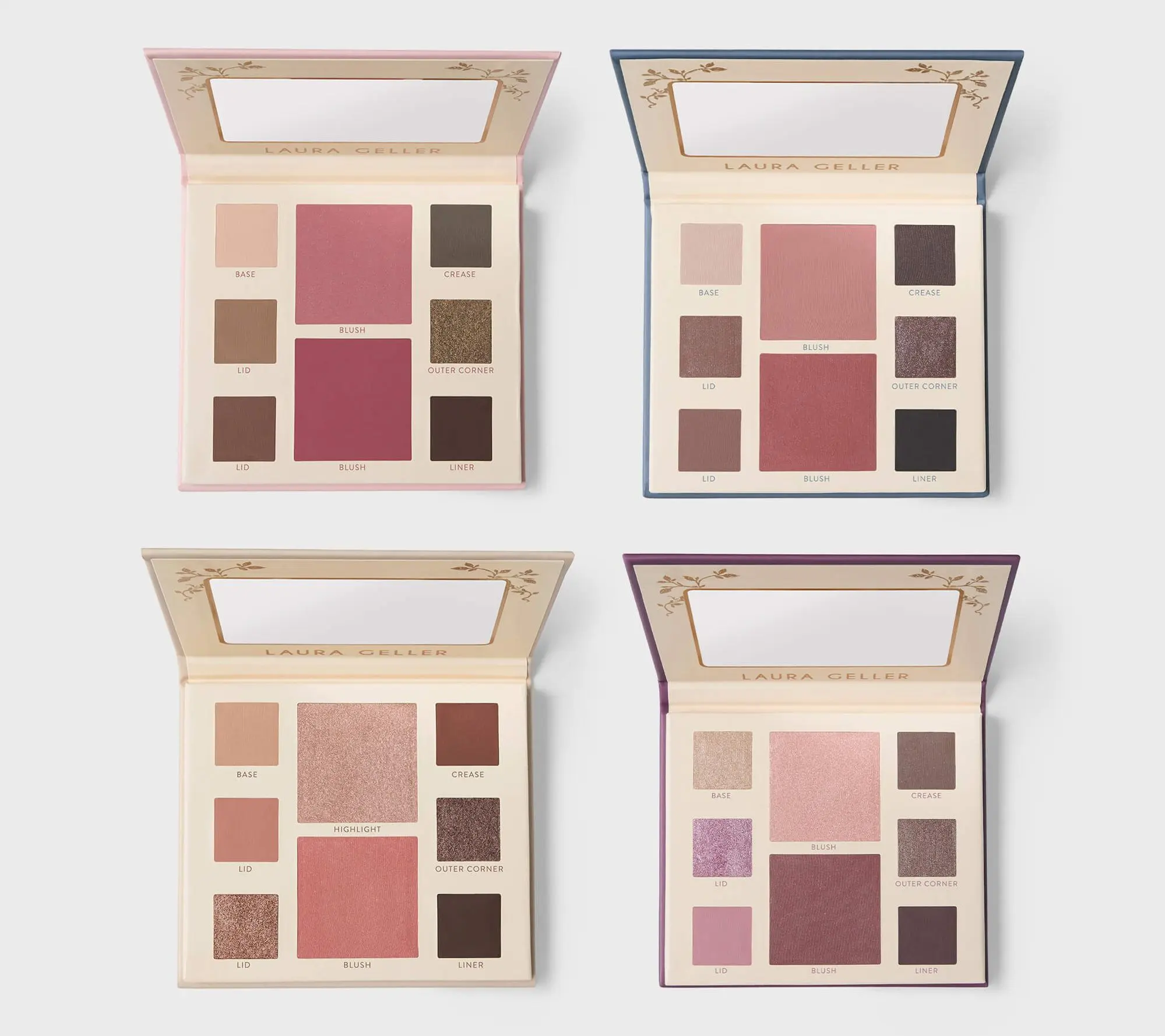 Laura Geller Party in a Palette Set of 4 Full Face Palettes