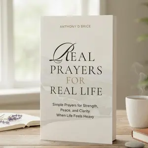 Real Prayers for Real Life: Simple Prayers for Strength, Peace, and Clarity When Life Feels Heavy