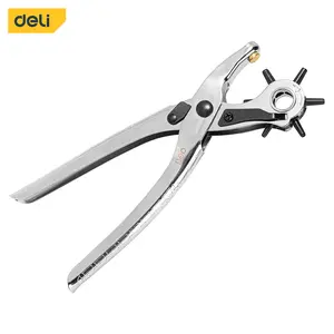 Revolving Punch Pliers Leather Hole Punch Tool Multi Hole Sizes Fabric & Leather Hole Puncher