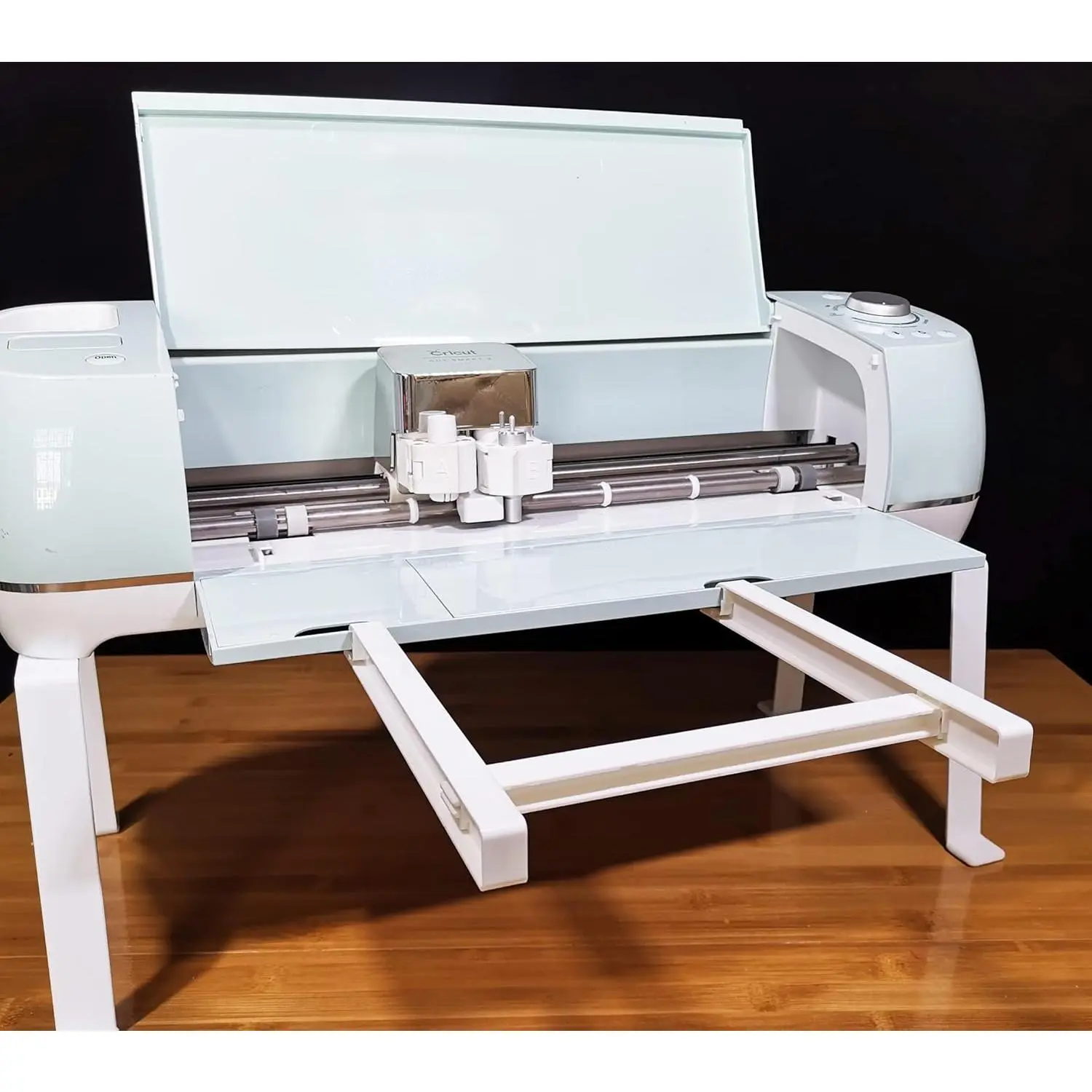 Mat Extender Support for Cricut Explore Air4 / Air3 / Air2 / Air1, Extender Tray for cricut Explore Air Series, (Not Compatible with Cricut Maker4 / Maker3 / Maker) (white)