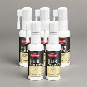 5PCS-PromotionHair Greenvibes Care Essence Containing Ingredients such as Butylene Glycol, Glycerin, and Polyaminoglycoside Condensates Enhance Strength and Vitality