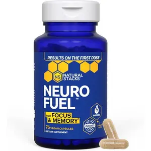 NEUROFUEL Nootropic with Vitamin B6, Artichoke Leaf Extract, and more - Premium Ingredients to Support Focus and Memory - Cognitive Supplement