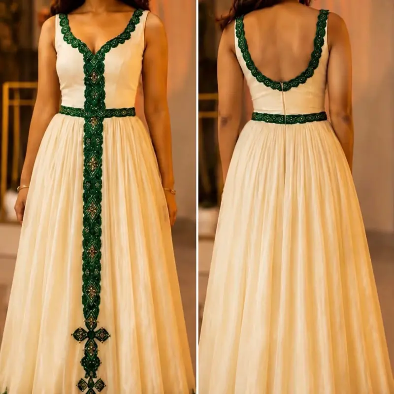 Diamond Ethiopian CULTURAL  Traditional Dress