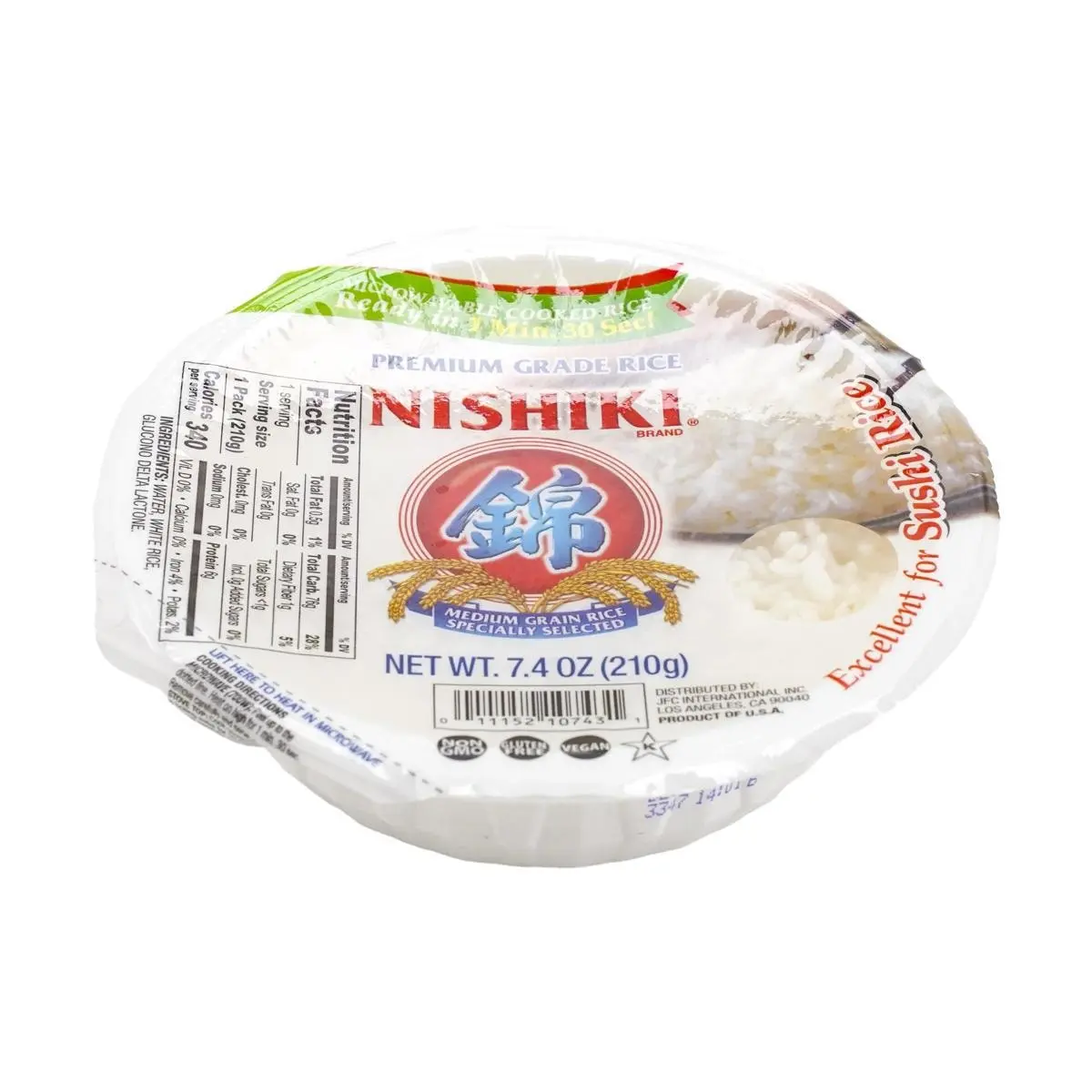 Instant Shusi Rice NISHIKI Premium Instant Sushi Rice Ready in 1 Min 30 Sec 210g - TikTok Shop