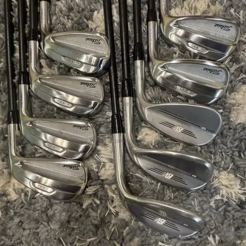 Titleist T100 Iron Set - 5-PW Irons and 52, 56, 60-Degree Wedges
