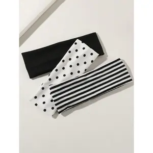 Women's Fabric Sports Headbands, Running Sweatband Set, Fitness Hair Band for Outdoor Activities, Comfortable & Breathable Design, Sweat Wicking Headband