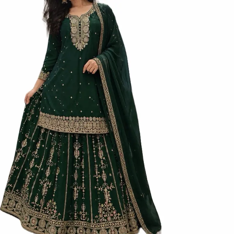Lehanga - Available in Sizes 48 and 56