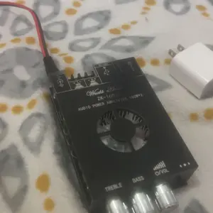 Audio Amplifier Board, ZK-1602T Bluetooth 5.0 Power Amp for Home