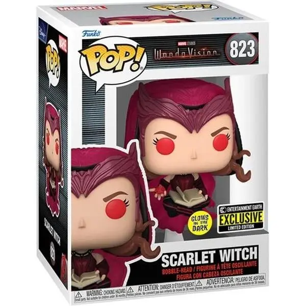 Funko WandaVision Scarlet Witch Glow-in-The-Dark 823 EE
