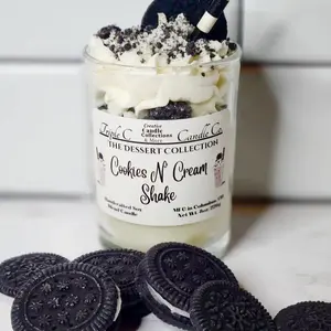 Cookies N Cream Shake Candle Decor Fragrance