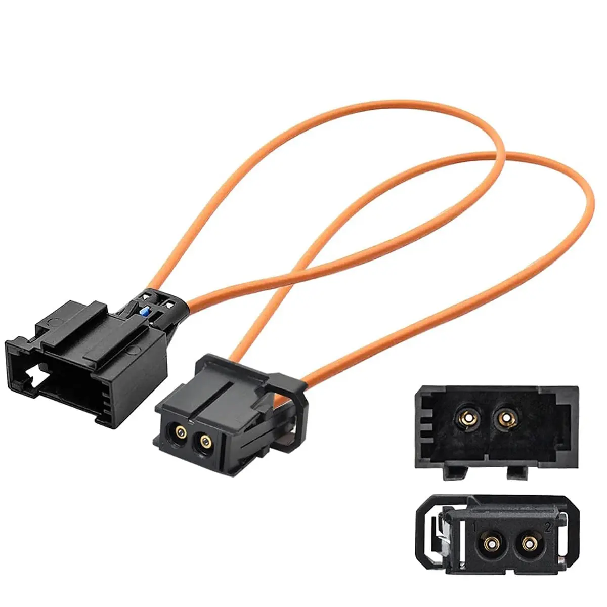 Most Fiber Optic Optical Loop Bypass Female & Male Adapter Universal Connector for Radio and Audio Mercedes BMW VW Audi Porsche SOS FIX