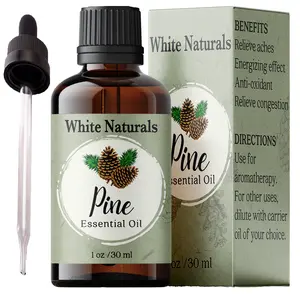 Pure Pine Essential Oil, Woodsy and Fresh to Relax and Cleaner Air - Natural, Undiluted, Premium Therapeutic Grade, Perfect for Aromatherapy, Diffuser, Skin, DIY Candle Making 1 oz Bottle with Dropper