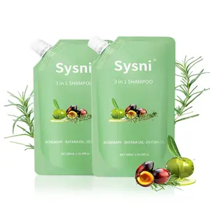 【Buy one get one free 】SYSNI 3-in-1 Shampoo for Hair Growth & Thickening infused with Batana Oil, Rosemary & Jojoba OilNourishes Scalp, Reduces Thinning, Promotes Fuller Hair