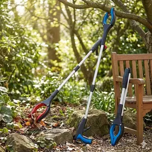 Foldable Magnetic Grabber Tool - Extendable Pickup Claw with Anti-Slip Handle for Home Kitchen Garden Cleaning Elderly Aid Gadget Magnetic Pickup Reacher Grabber Tool