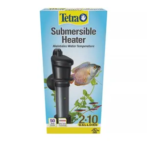 Tetra Submersible Heater 50 watts for Aquariums up to 10gal Aquarium and Terrarium Tools