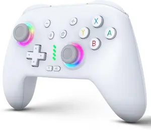 Controllers Compatible with  /OLED/Lite, 1000mAh   Pro Controllers with 9 Colors LED, Wake Up, Turbo, Vibration