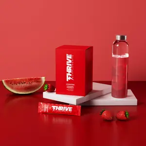 Thrive Supplements Hydration - Strawberry Watermelon 30 Servings Energy Drink with Vitamins & Minerals Sugar-Free Gluten-Free