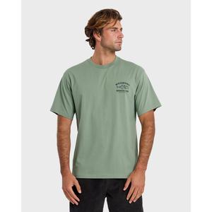 Quiksilver | Waterman Trolling Short Sleeve Sueded Graphic T-Shirt | Men's Graphic Print Breathable | Everyday Wear & Casual Streetwear