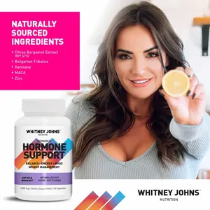 Whitney Johns Natural Women’s Balance Formula – Citrus Bergamot & Plant-Based Nutrients for Everyday Wellness
