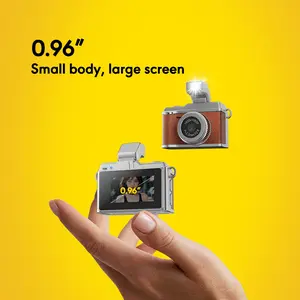 New Student Digital Camera Keychain Camcorder with Flash, Video Camera Camcorder, Mini HD Pixel Compact Entry-Level 1.47 Inch Screen Ccd Pocket Camera